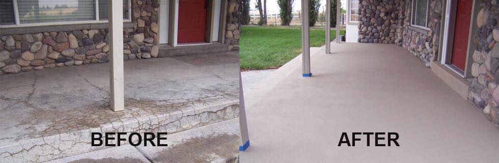 concrete porch resurfacing company