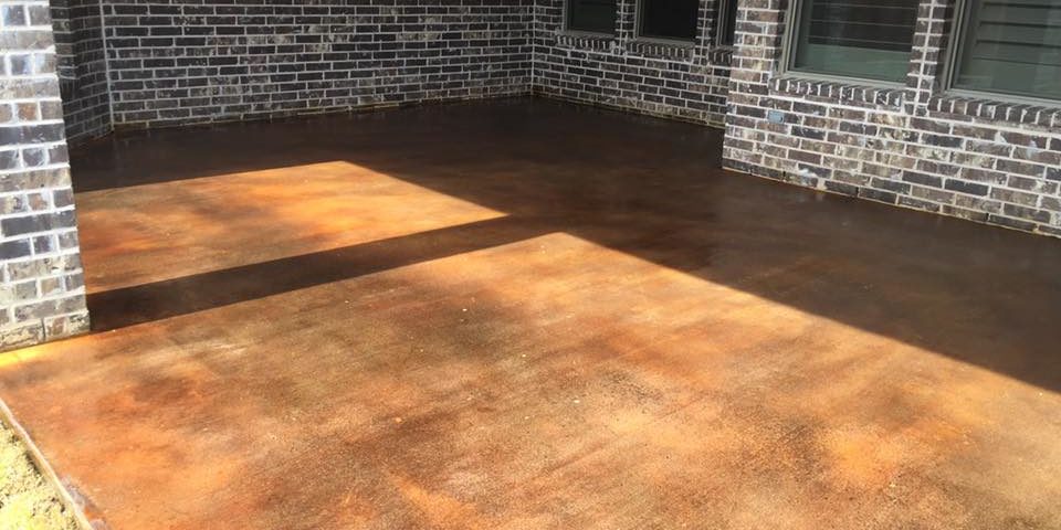 Commercial Concrete Staining Northwest Ar Nwa Concrete Floors